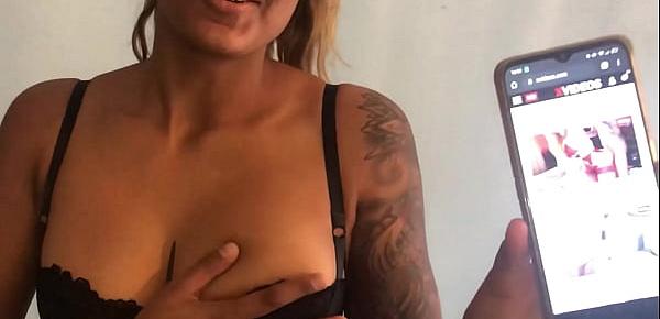  Inked Indian girl - miss Miller - Verification video